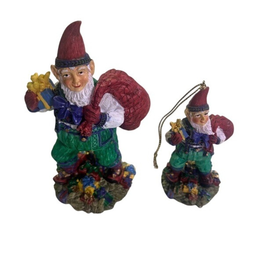 The International Santa Claus Collection Vintage Festive Gnome Iceland Set